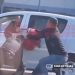 Violento robo tipo salidera bancaria en Núñez a plena luz del día. Video-