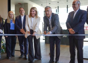 Cornejo, en la inauguración de la nueva sede de Accenture en Luján: “Los esperábamos hace mucho tiempo”