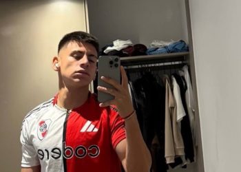 El Diablito Echeverri y un posteo para la gente de River