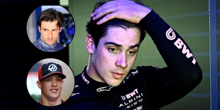 Franco Colapinto explotó contra Sainz y Bearman: “Están en medio del camino”