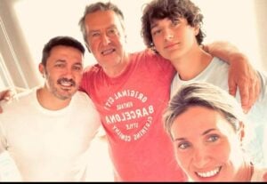 Luis Petri, Griselda Petri y familia.