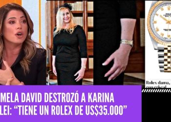 Karina Milei estalló contra Pamela David por un reloj y apuntó a Sergio Massa