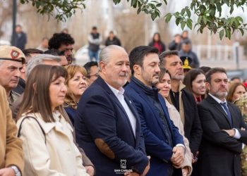 Luis Petri en campaña: confirmó que el intendente de San Carlos se unirá a la alianza con LLA