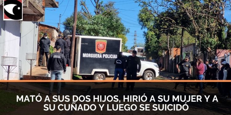 Misiones: mató a sus hijos, hirió a su pareja embarazada de tres meses y a su cuñado y se suicidó