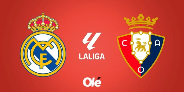 ¿Qué canal transmite Real Madrid vs. Osasuna, por la Liga de España?