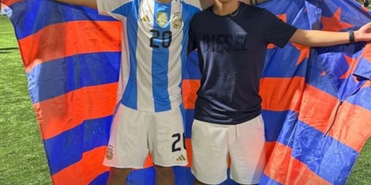 Uriel Ojeda: la joya que sueña con debutar en San Lorenzo tras ser campeón en L’Alcudia