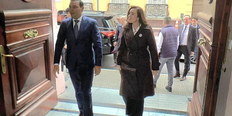 Victoria Villarruel viajó a Corrientes en medio de su disputa con Milei