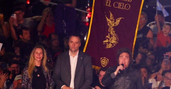 El Presidente lanzó la campaña en Córdoba y dijo que los audios de Spagnuolo son falsos, aunque el propio exfuncionario nunca los negó