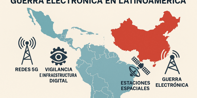 China incrementa redes 5g, vigilancia y guerra electrónica en Latinoamérica