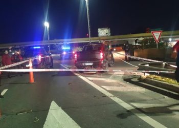 Persecución a los tiros (18) en la Autopista Cámpora: detienen a un “criminal” que intentó atropellar a un policía