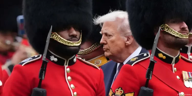 Trump inicia su segunda visita de Estado al Reino Unido y es recibido con pompa por el rey Carlos III