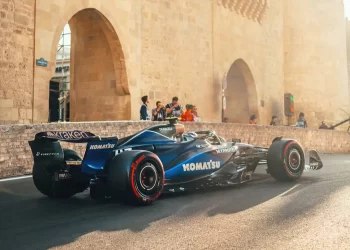 Franco Colapinto se alista para brillar en la clasificación del Gran Premio de Bakú