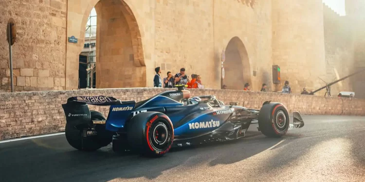 Franco Colapinto se alista para brillar en la clasificación del Gran Premio de Bakú