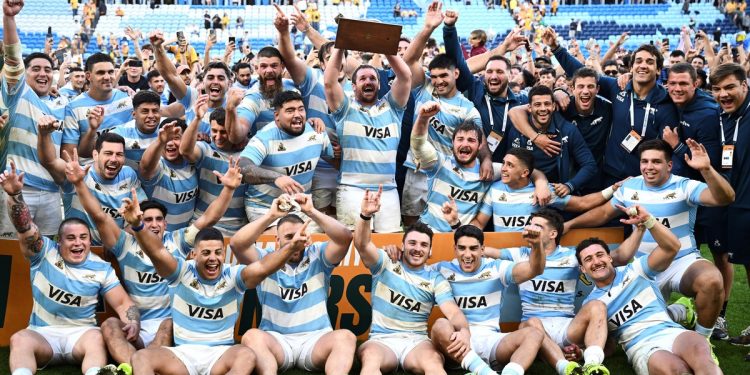 El triunfo de Los Pumas ante Australia en el Rugby Championship.Videos incorporados