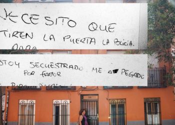 Un hombre secuestrado pide auxilio a un vecino con mensajes en servilletas: «Llama a la Policía. Es muy agresivo y tiene armas»
