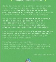 Indignantes cánticos antisemitas de estudiantes generaron el rechazo general y hasta Milei los repudió