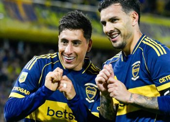 Merentiel viral: su festejo loco y a cuántos goles quedó de Manteca Martínez