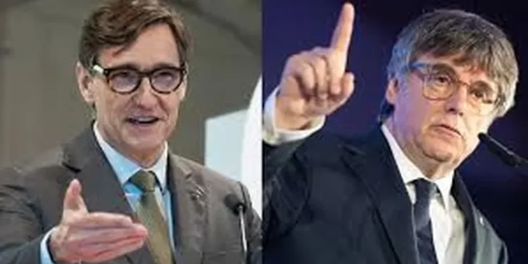 La reunión entre Illa y Puigdemont se pactó en agosto en La Mareta