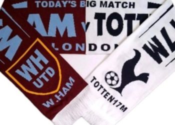 Un equipo de la Premier League prohibió la venta de bufandas mitad y mitad