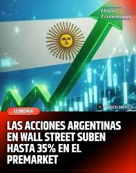 Ganancias locas!!!: Acciones argentinas registran su mejor mes en tres décadas y la City ajusta recomendaciones
