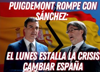 Puigdemont  rompió con Sánchez, pero hay dudas sobre la moción de censura
