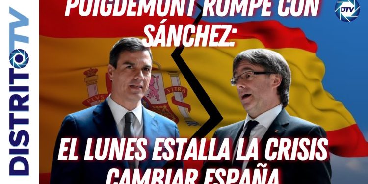 Puigdemont rompió con Sánchez, pero hay dudas sobre la moción de censura
