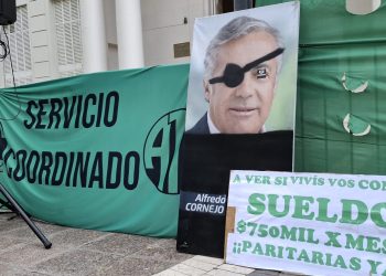 ATE protestó contra la reforma del Estatuto del Empleado Público: “Es una derrota de Cornejo”