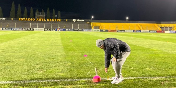 Conmebol inspeccionó el estadio de Deportivo Madryn como posible sede de partidos internacionales