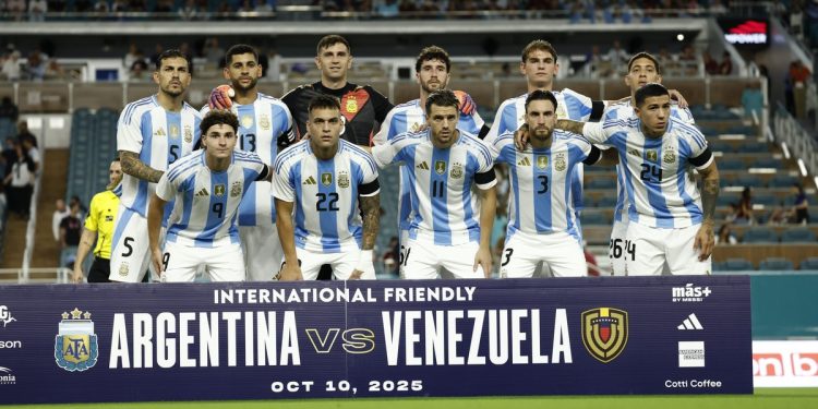 El uno por uno de Argentina ante Venezuela