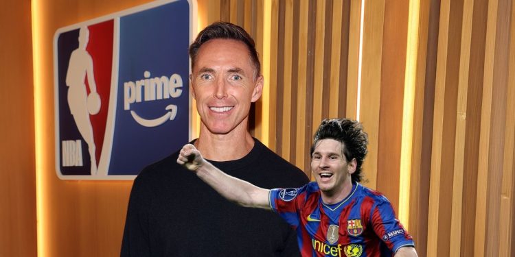 Fue MVP dos veces de la NBA y tiene una insólita deuda hace 15 años con Messi: Steve Nash con Olé