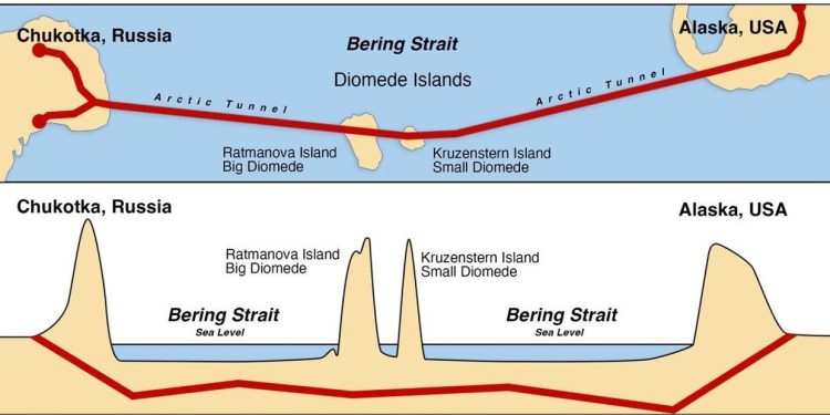 Zelenski expresó su rechazo ante la sorprendente idea de Trump sobre un túnel submarino entre EE.UU. y Rusia