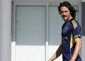 Otra vez afuera: qué dice el parte médico de Boca sobre Cavani