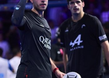 P1 de Milano de pádel: Brea, Tapia y Chingotto, en semifinales