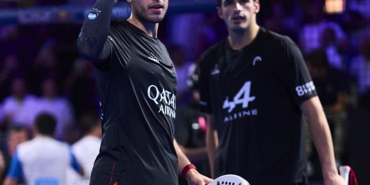 P1 de Milano de pádel: Brea, Tapia y Chingotto, en semifinales