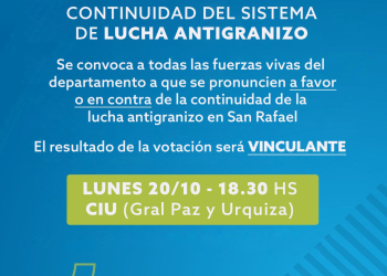 Polémica por la Lucha Antigranizo: Félix agita por la continuidad del sistema pese a la negativa de Cornejo