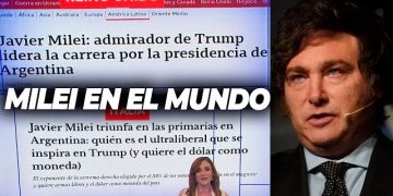 Así se vio en el mundo el triunfo de Milei