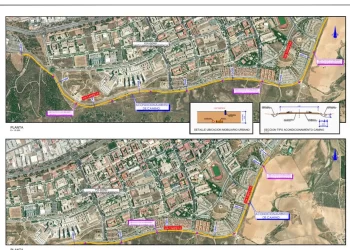 Un itinerario peatonal de 320.000 euros para Vía Tarpeya en el Polígono de Toledo tras 50 años de abandono