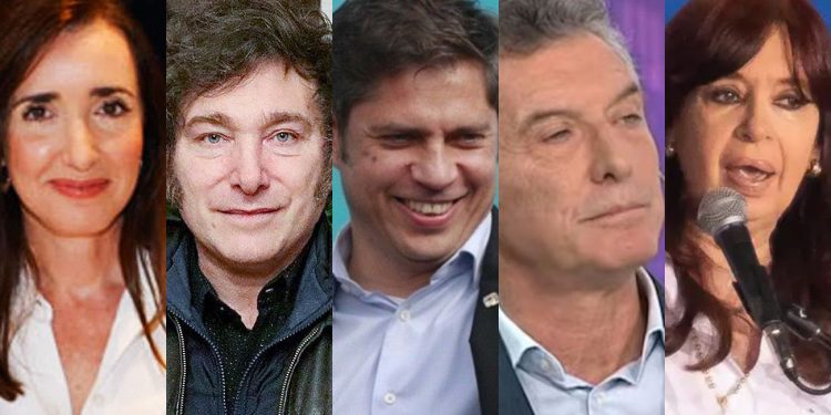 Desafiantes resultados de una encuesta que muestran a Milei Kicillof y otros