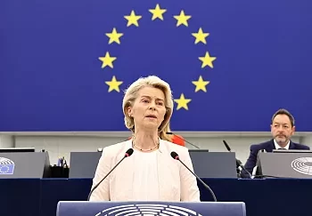 Urgencia por Ucrania: von der Leyen apela a la UE para cubrir 135 000 millones euros en financiación 2026-27
