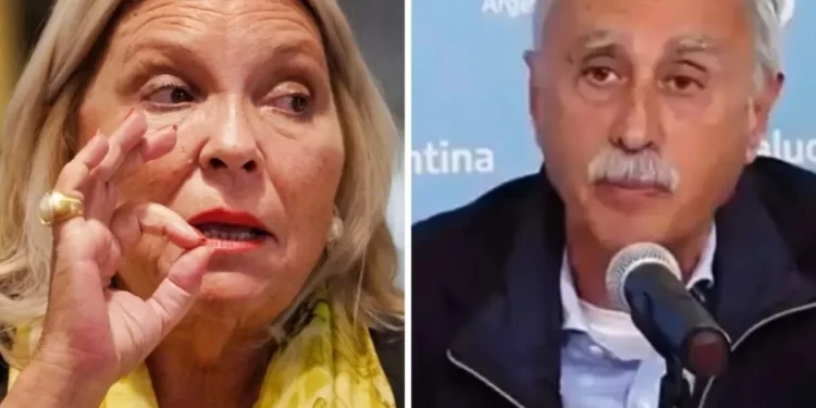 Carrió calificó a Mario Lugones como un oportunista y mando al frente al ex Jefe de Gabinete