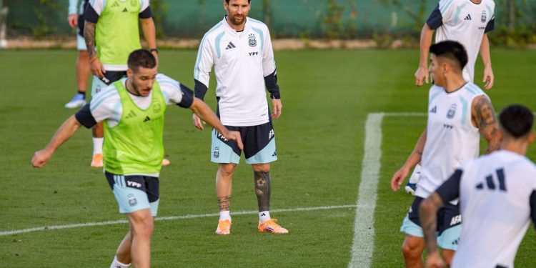 Messi y otro gesto de líder