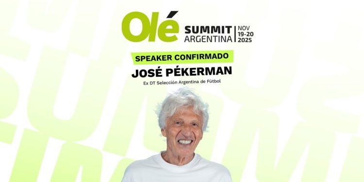 Pekerman, creador de un estilo único, en el Olé Summit