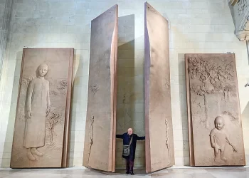 Antonio López, sobre sus puertas para la Catedral de Burgos: «Han sido seis años de mi vida muy interesantes, con luces y sombras»