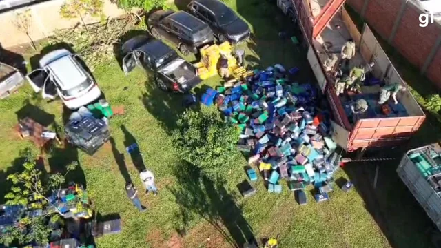 Impecable operación: Incautación de 88 toneladas de droga en descarado tránsito con 19 vehiculos de custodia