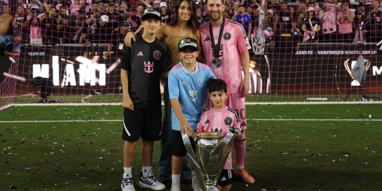 El álbum de Messi campeón de la MLS: todas las fotos del 10 con la copa