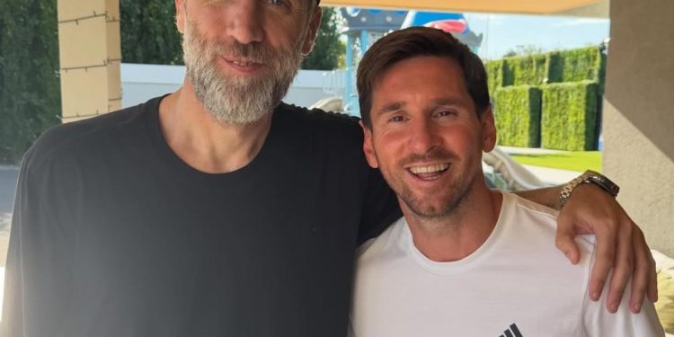 El fanático de Central que apareció con Messi en Rosario