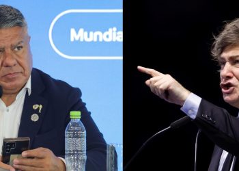 El fuerte ataque de Milei a Tapia con elogio a Verón