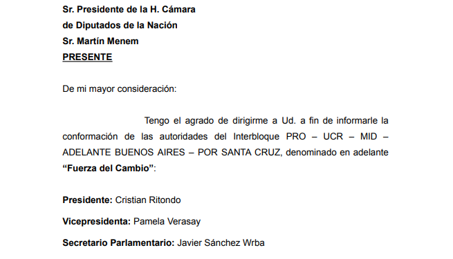 El nuevo bloque en Diputados que tendrá como protagonista a la mendocina Verasay