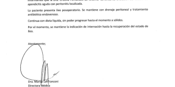 Emitieron un nuevo parte médico de CFK y precisaron hasta cuándo seguirá internada