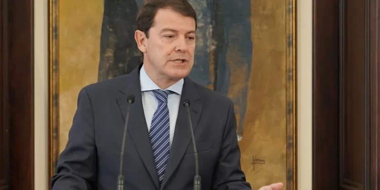 Reacción de Mañueco al mensaje de Felipe VI sobre la convivencia en España